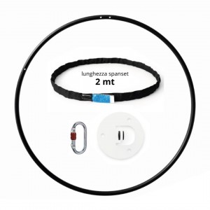 CERCHIO AEREO MULTIPOINT KIT COMPLETO - SPANSET 2MT