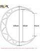MOON LYRA HOOP - LUNA AERE