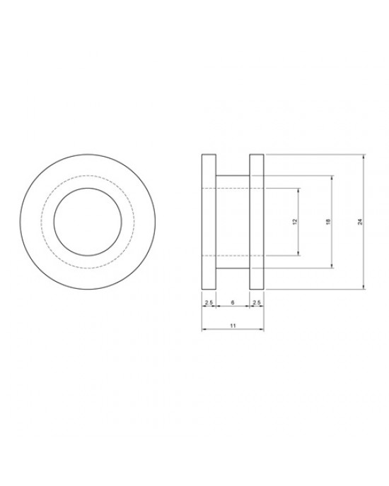 PIASTRA DI ANCORAGGIO- GUARNIZIONE DI RICAMBIO