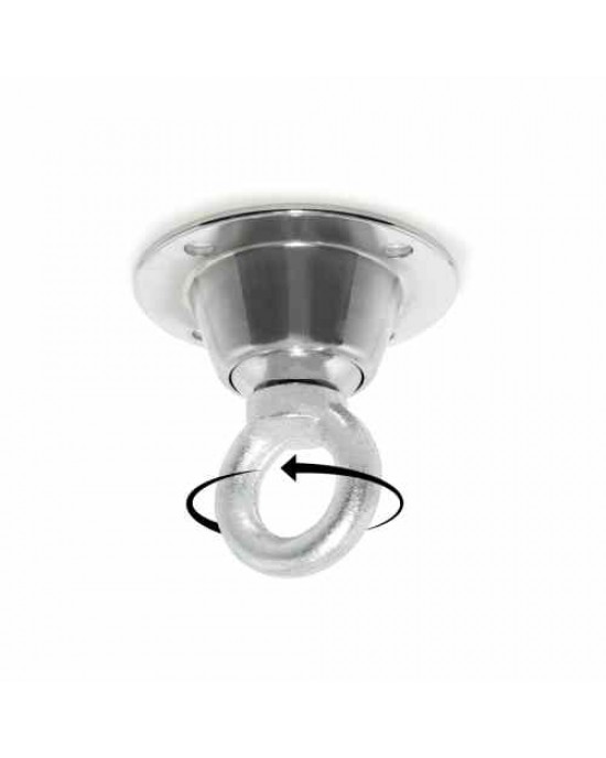 PIASTRA DI ANCORAGGIO  CON GIREVOLE