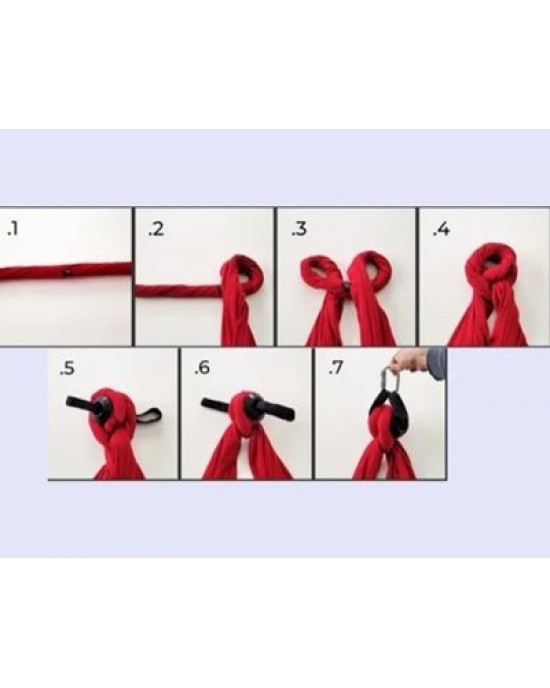 GANCIO PER TESSUTO AEREO PLAY - solo cilindro