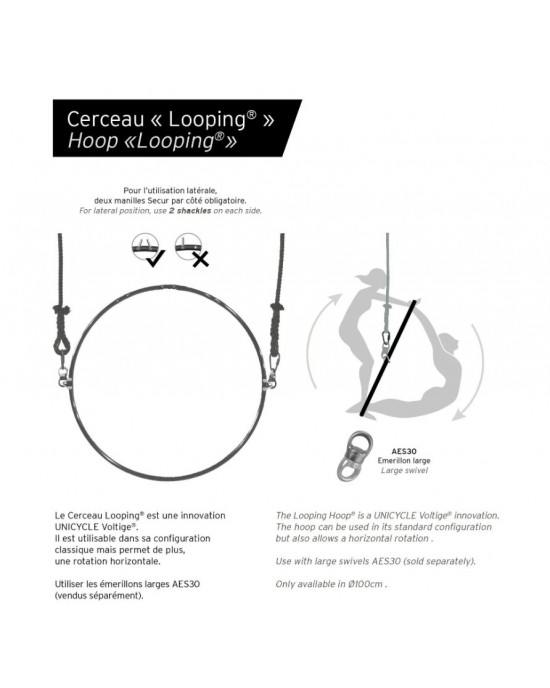 CERCHIO AEREO VOLTIGE LOOPING