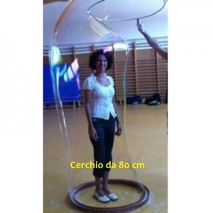 ANELLO CON BASE PER BIMBO DENTRO LA BOLLA - 90 CM