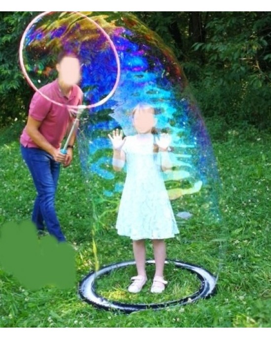ANELLO CON BASE PER BIMBO DENTRO LA BOLLA - 70 CM