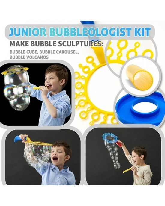 JUNIOR BUBBLEOLOGIST KIT - KIT MULTI BOLLE