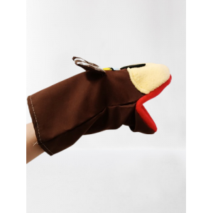 BURATTINI MUCCA ORSO CANE RANA