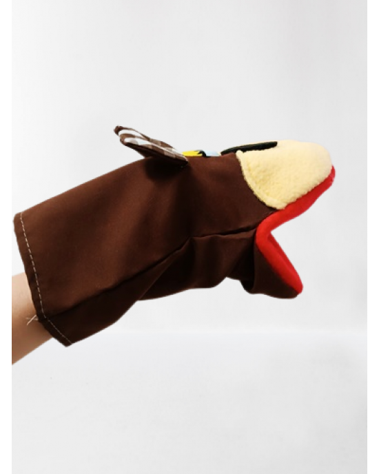 BURATTINI MUCCA ORSO CANE RANA