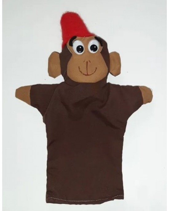 BURATTINO SCIMMIA CON CAPPELLO