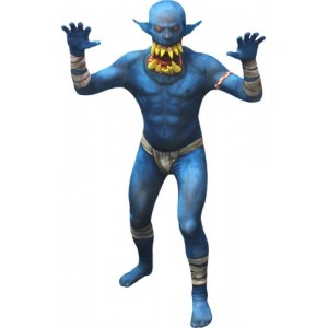 MORPHSUITS MONSTER ORC BLU JAW DROPPER