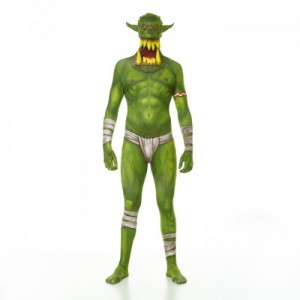 MORPHSUITS MONSTER ORC VERDE JAW DROPPER