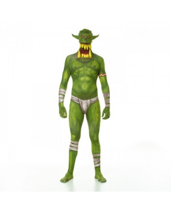 MORPHSUITS MONSTER ORC VERDE JAW DROPPER
