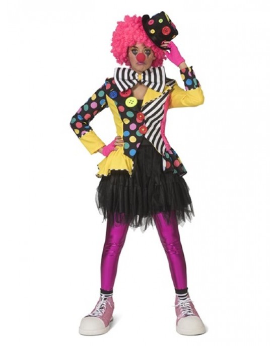 GIACCA CLOWN DONNA BOTTONI