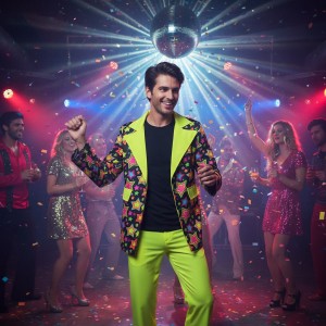 COSTUME COMPLETO UOMO FUNKY STAR