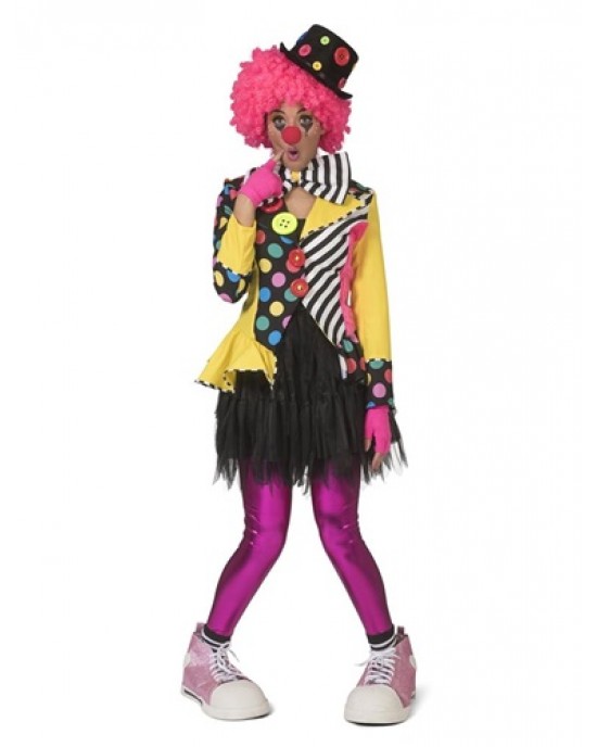 GIACCA CLOWN DONNA BOTTONI
