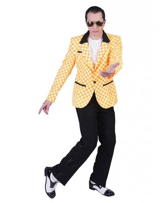 GIACCA ROCK AND ROLL GIALLO ARANCIO