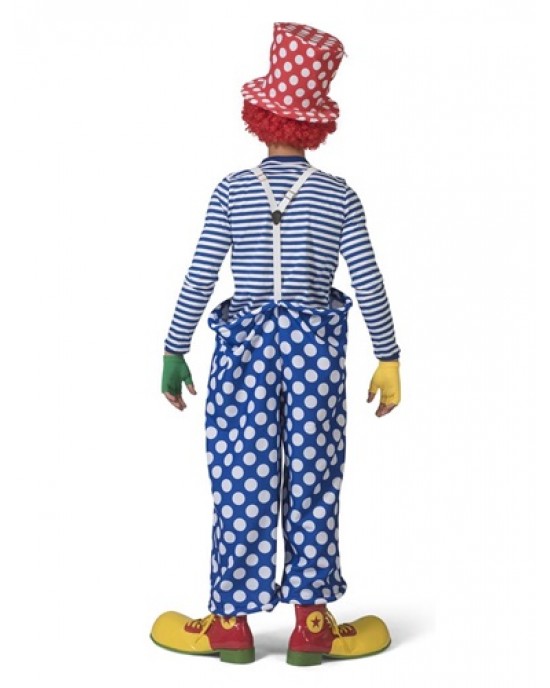 PANTALONE CLOWN LARGO A POIS