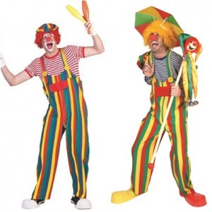 SALOPETTE RIGHE CLOWN