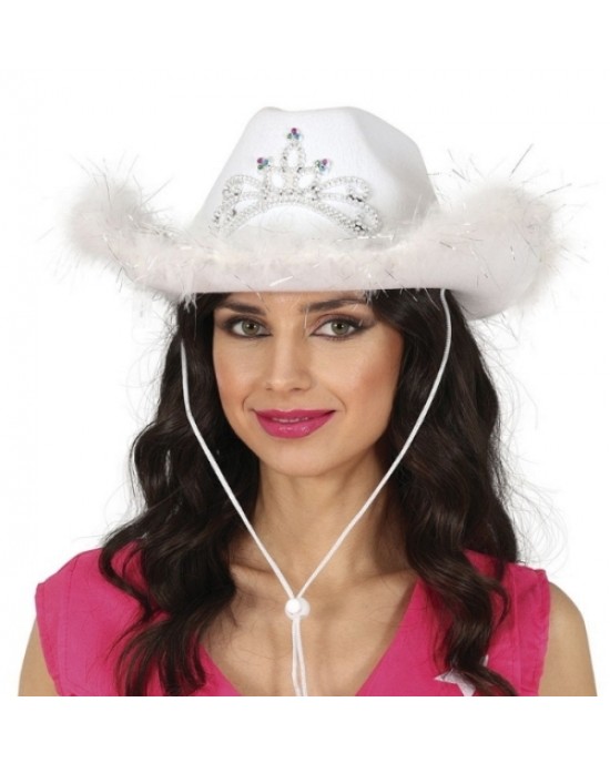 CAPPELLO COWBOY CON PIUME