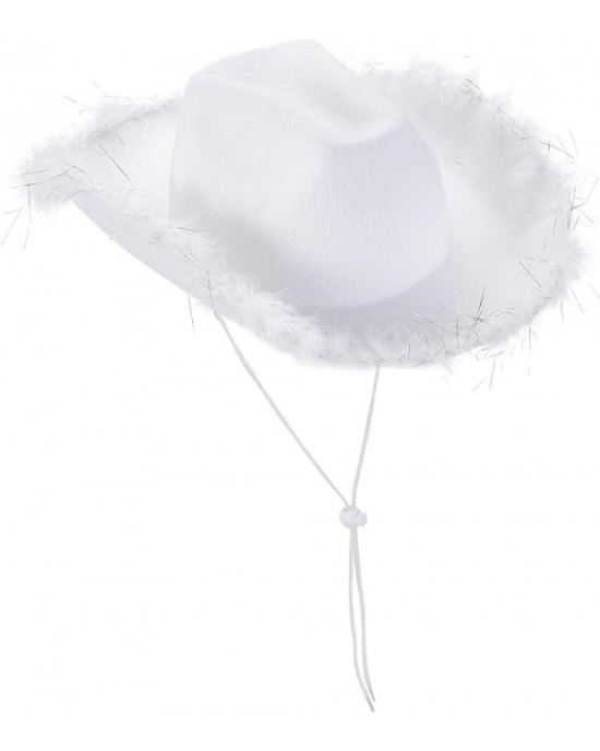 CAPPELLO COWBOY CON PIUME