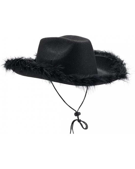 CAPPELLO COWBOY CON PIUME