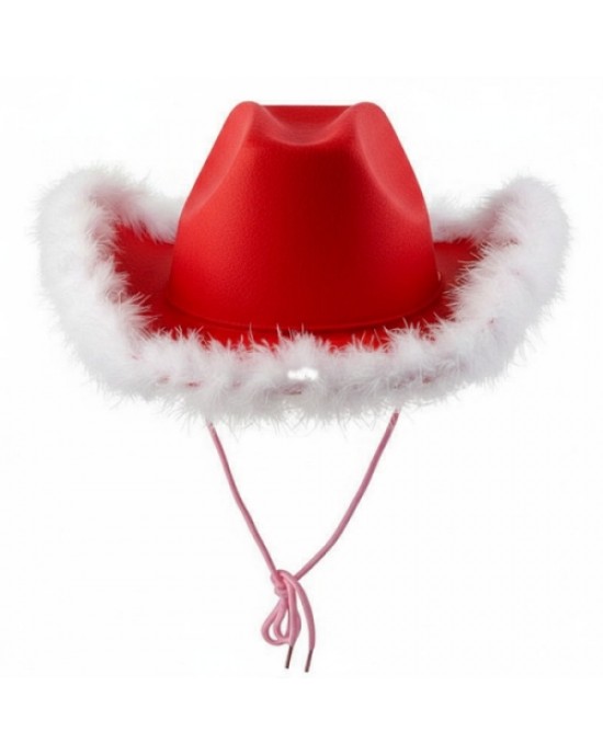 CAPPELLO COWBOY CON PIUME
