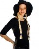 CAPPELLO CON TRECCE VERDI
