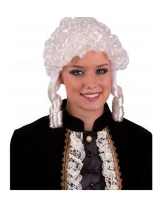 PARRUCCA BIANCA ANTICA COLOMBINA