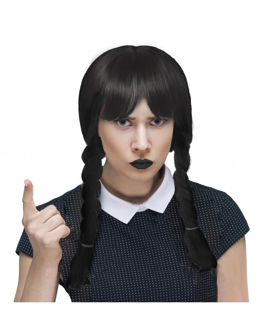 PARRUCCA FRANGIA WEDNESDAY ADDAMS