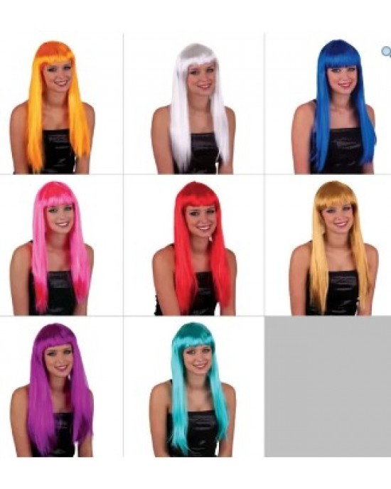 PARRUCCA LISCIA LUNGA VARI COLORI