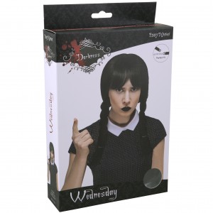 PARRUCCA FRANGIA WEDNESDAY ADDAMS