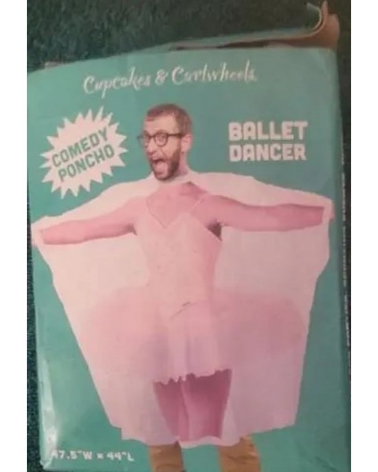 COMEDY PONCHO impermeabile BALLERINA