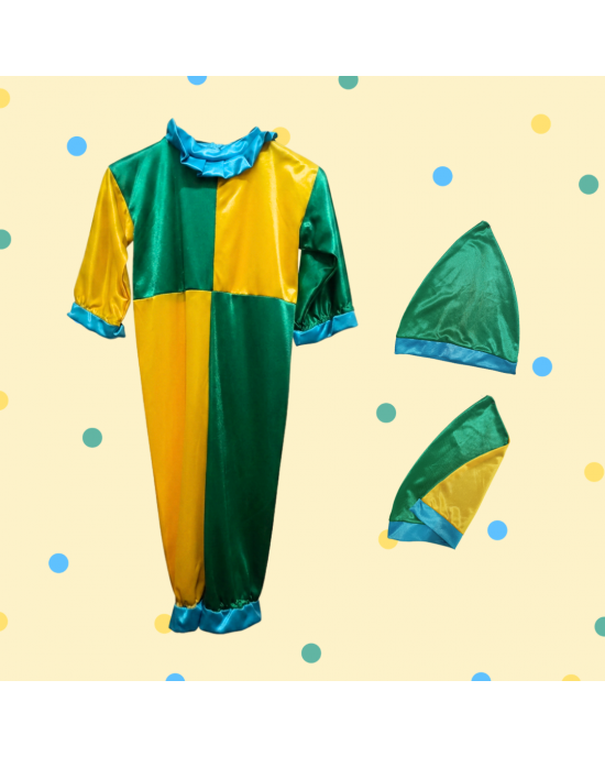 COSTUME TUTA CLOWN BAMBINO