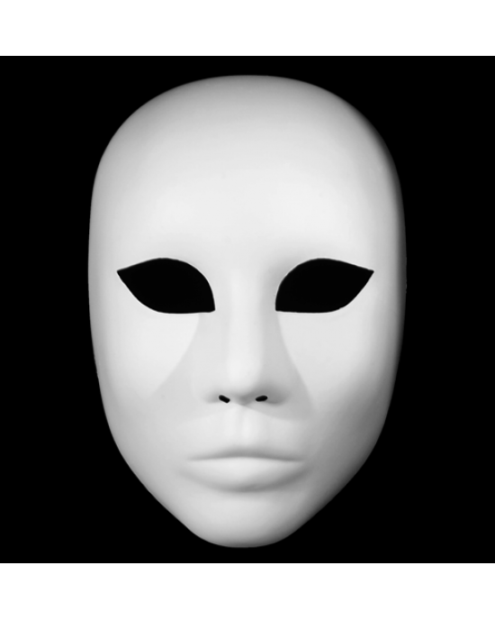 MASCHERA TEATRALE MIMO BIANCA