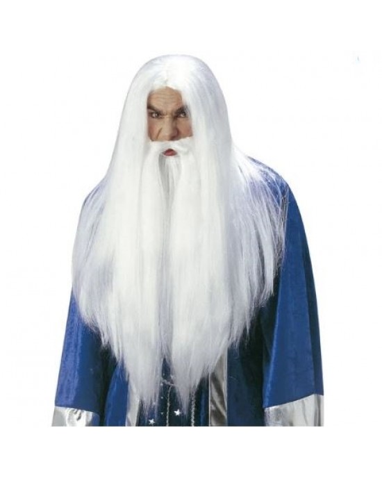 PARRUCCA E BARBA MAXI MAGO