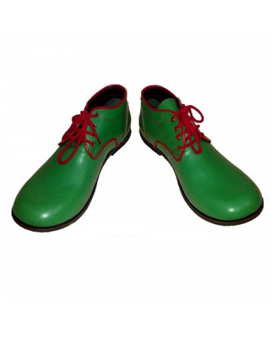 SCARPE CLOWN CUOIO - VERDE