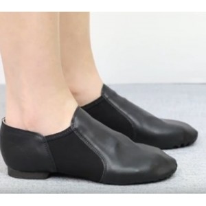 SCARPE JAZZ NERE ARTIGIANALI