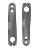 PEDIVELLE  Q-AXLE DUAL MULTILAMELLARE - 110/136 - 125/145 mm (a coppia)