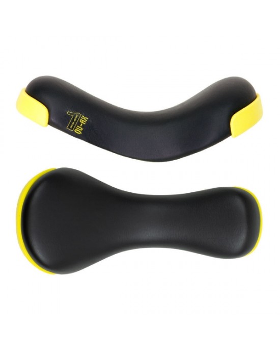 SELLA QU-AX STANDARD PER MONOCICLO - nero/giallo