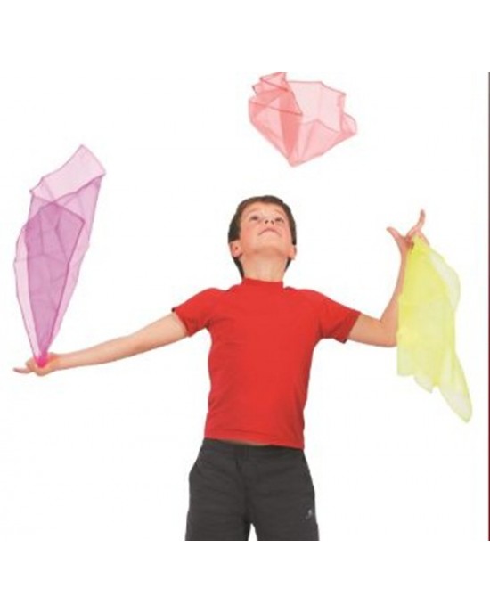 SET 3 FAZZOLETTI DI GIOCOLERIA JUNIOR 40x40 cm