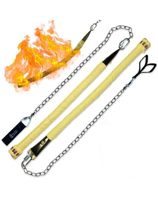 SNAKE FIRE POI CORDA DI FUOCO FNG  (al paio)