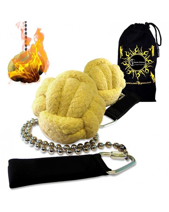 CATENE FUOCO MONKEY FIST FIRE POI 70 mm