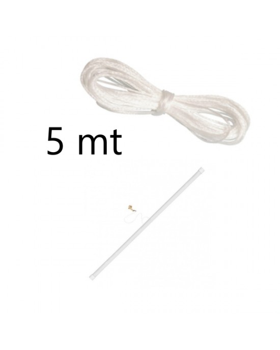 FILO TRASPARENTE PER LEVISTICK STANDARD 5 MT