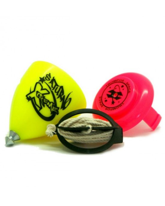 TROTTOLA TROMPO Space Saturno Xtreme Spinning Top (Fixed)