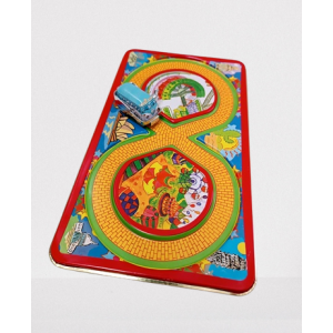 BUS SULLA PISTA/STRADA 26 cm.IN LATTA