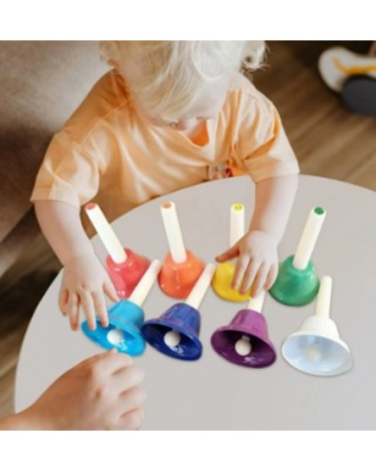 CAMPANE NOTA MUSICALE - SET 8 UNITA