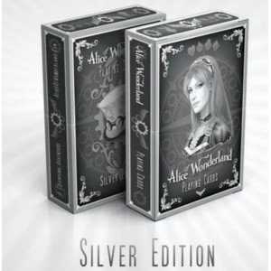 MAZZO CARTE ALICE OF WONDERLAND ARGENTO