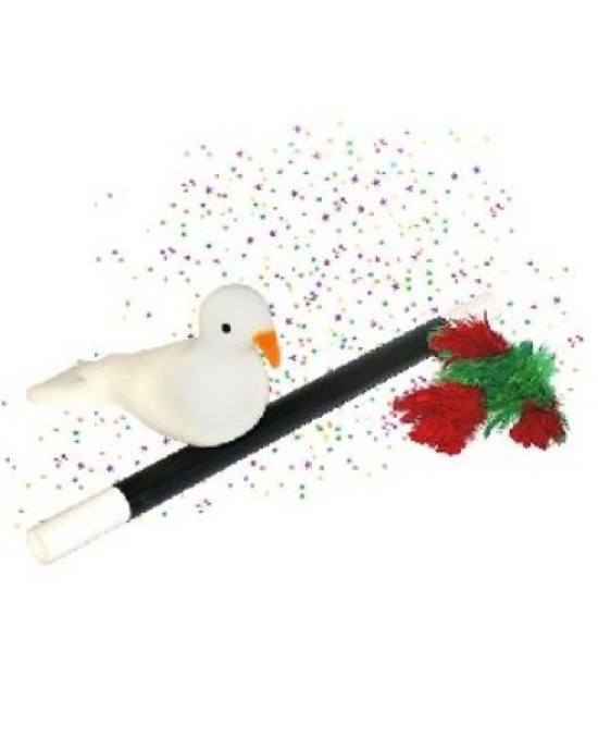 APPARIZIONE COLOMBA E FIORI - WAND TO DOVE