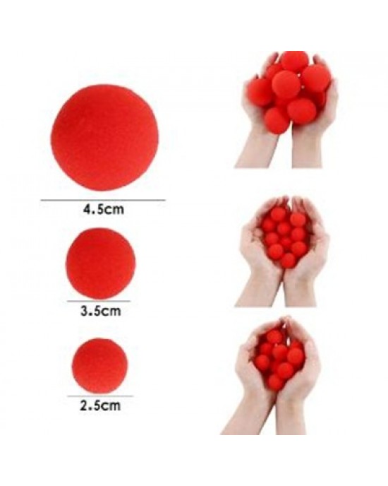 PALLINE SPUGNA 25 mm KIT 10 unita