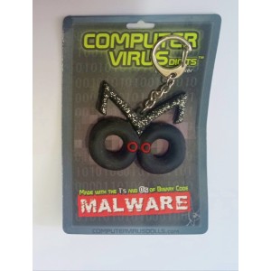 GIANT COMPUTER VIRUS PORTACHIAVI MALWARE