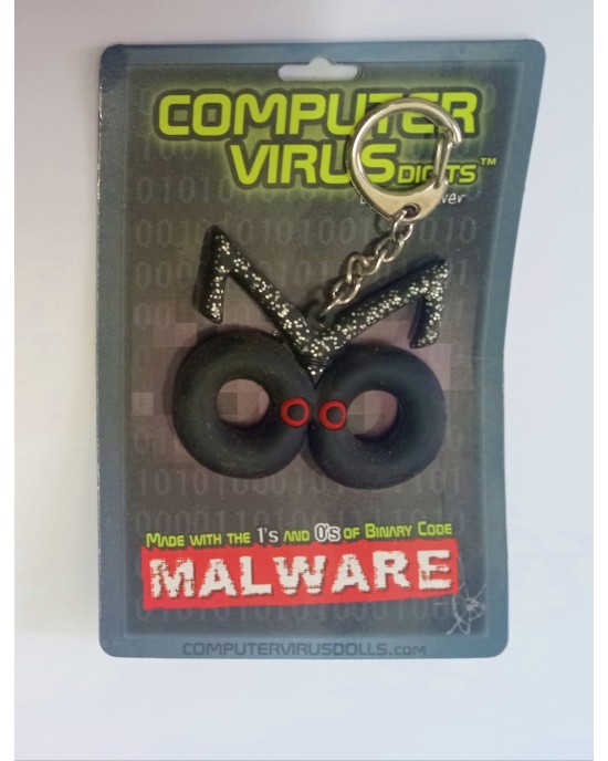 GIANT COMPUTER VIRUS PORTACHIAVI MALWARE